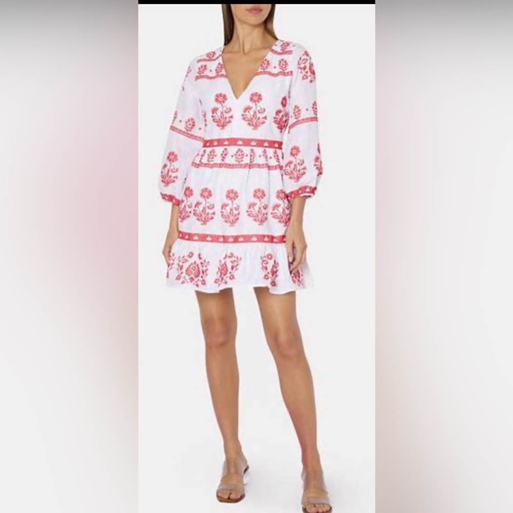 Milly Debbie Cross Stitch Embroidered Dress